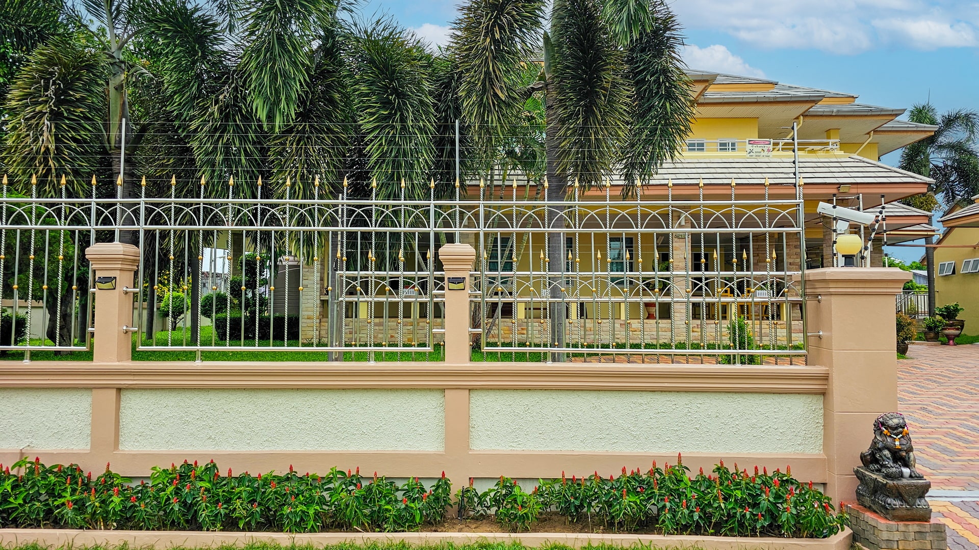 Buriram Thailand House for sale Stainless Steel Electric Fence